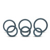 Boners Set 6 cockrings silicone Boners